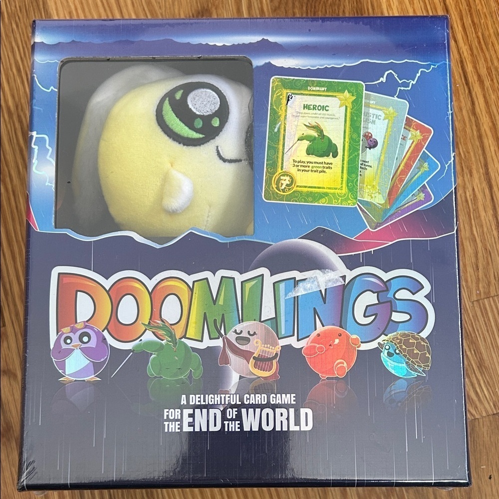 Target Doomlings Card Game with Plush toy - Multicolor kids new